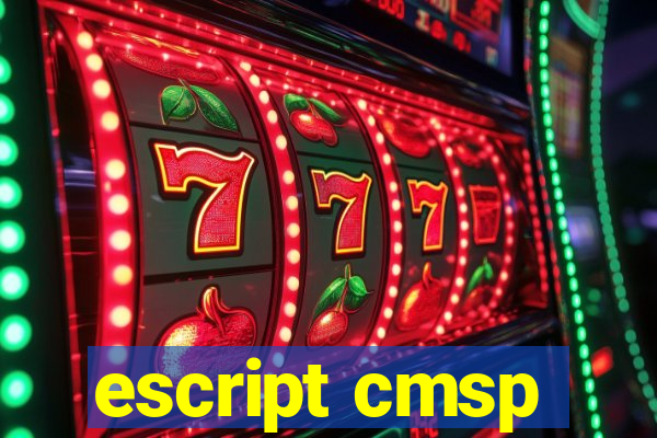 escript cmsp